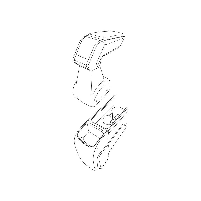 Apoio de Braço Toyota Yaris (2020 > )