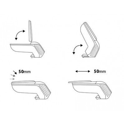 Apoio de Braço Toyota Yaris (2014 > )