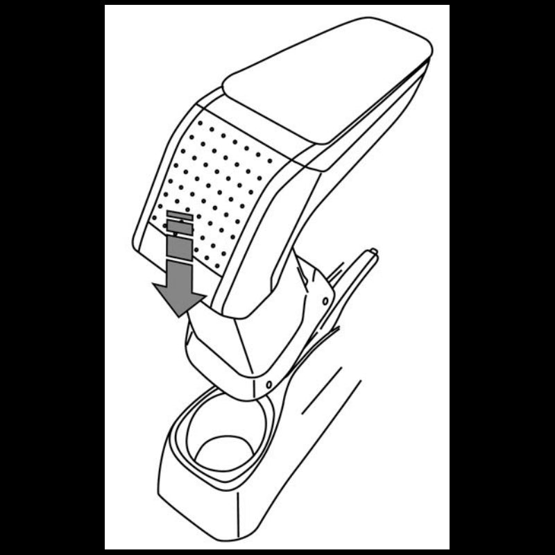 Apoio de Braço Toyota Aygo (2014 >)