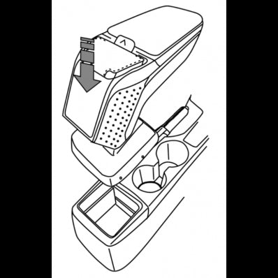 Apoio de Braço Mazda 2 (2014 >)