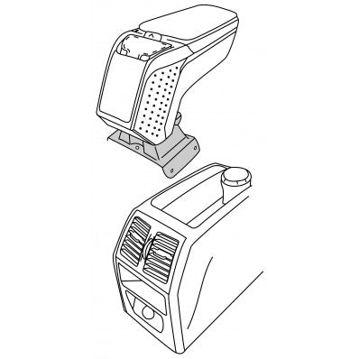Apoio de Braço Opel Zafira B (2005 > 2012)
