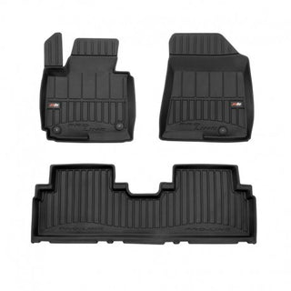 Tapetes de borracha 3D Kia Carens 2013–2017 — Premium 3D