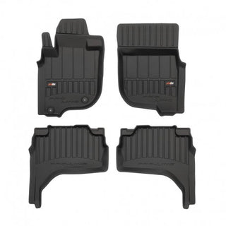 Tapetes de borracha 3D Mitsubishi L200 Van 2018–atualidade — Premium 3D