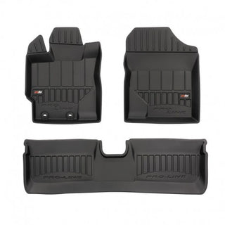 Tapetes de borracha 3D Toyota Yaris 3 ou 5 portas 2011–2017 — Premium 3D