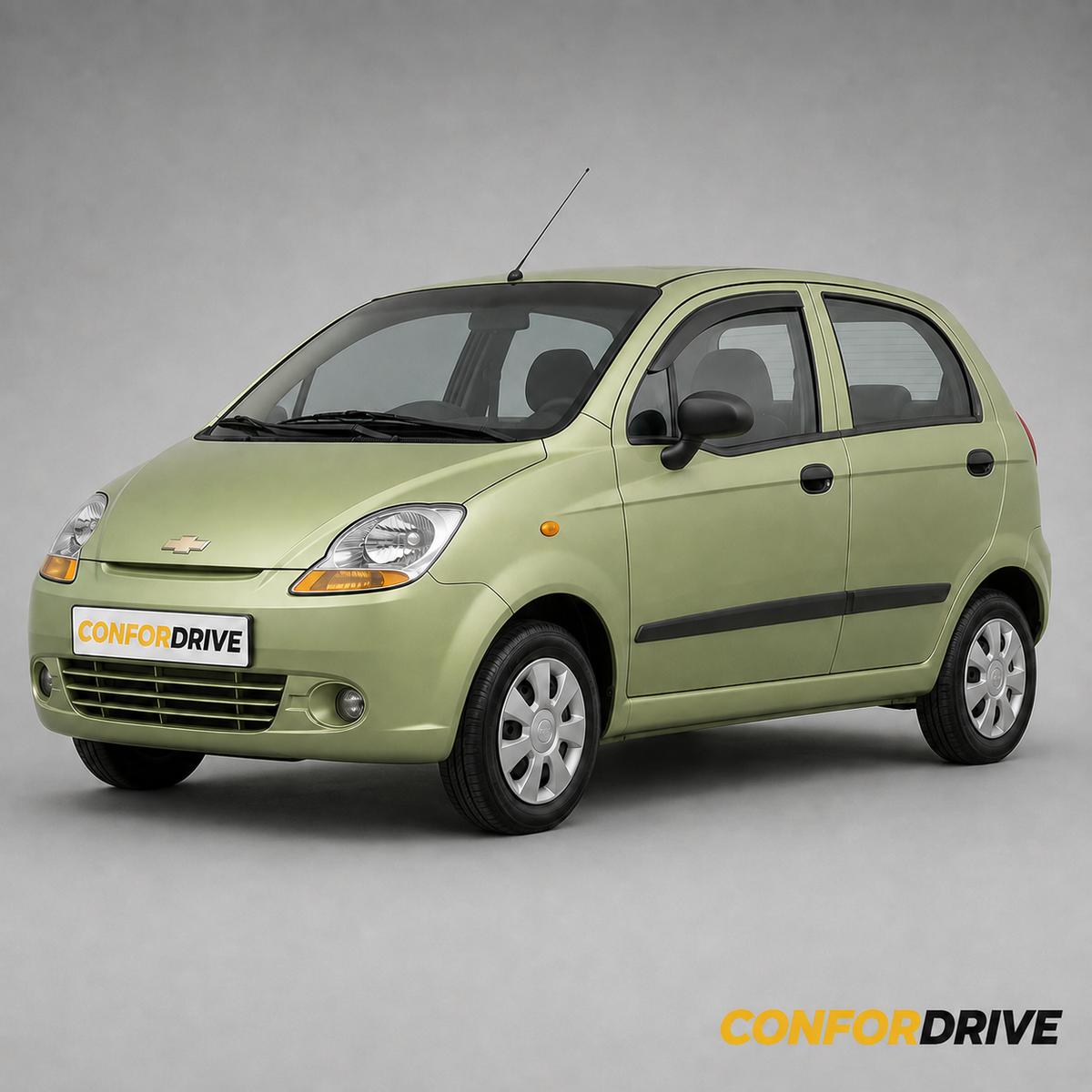 Daewoo Matiz M200 2005-2010 com chuventos interiores nas portas da frente