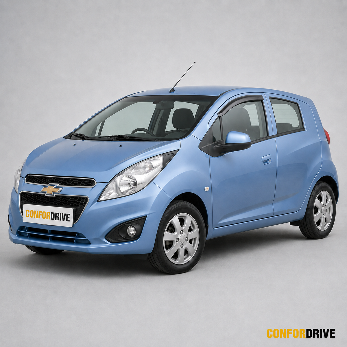 Daewoo Spark 2010-2018 com chuventos interiores nas portas da frente