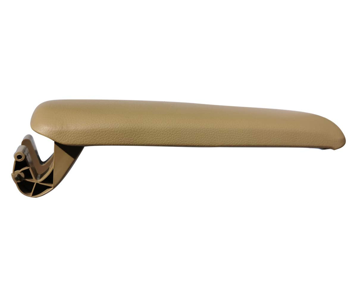 Apoyabrazos para A4, Tapa del apoyabrazos para coche para A4 B6 B7 2002-2007, Cuero, OE: 8E0864245E (Negro)