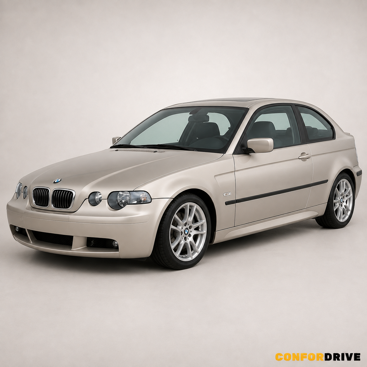 Chuvento/Paravento BMW SERIE 3 (2001-2004) para versão de 2 portas com chuventos interiores apenas nas portas da frente