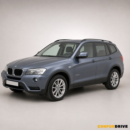 Chuvento/Paravento BMW X3 (2010-2017) para versão de 5 portas com chuventos interiores apenas nas portas da frente