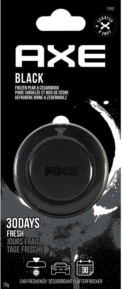 AXE Ambientador de carro 3D pendente - fragrância preto - elimina maus odores ao instantâneo - frescura irresistível e duradoura por 30 dias - estilo e sabor em cada viagem
