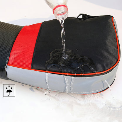 Motorcycle Handlebar Gloves, Waterproof Winter Handlebar Mitt, Universal Protective Gloves for Motorcycles, with Reflective Bands and Plush Lining for Scooter