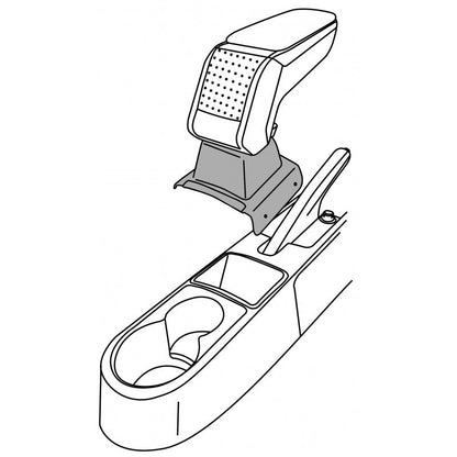Apoio de Braço Škoda Rapid II (2012 >) - encaixe específico
