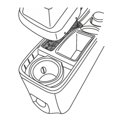 Armrest Opel Zafira B (2005 &gt; 2012)