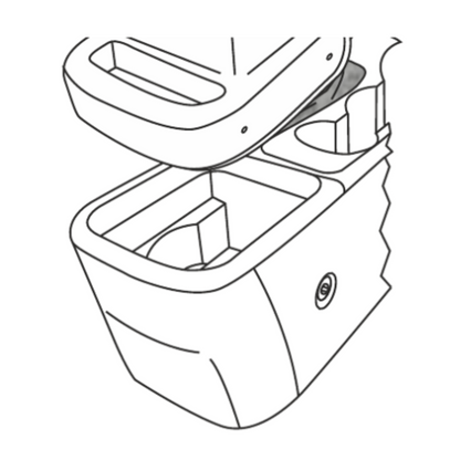 Opel Astra H (2004 &gt;) ROUND Armrest 