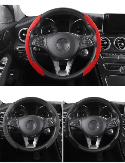 Capa Desportiva para Volante Automóvel: Antiderrapante, Conforto, Premium