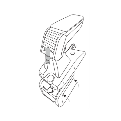 Armrest Fiat Punto Evo (2009 &gt; 2012)