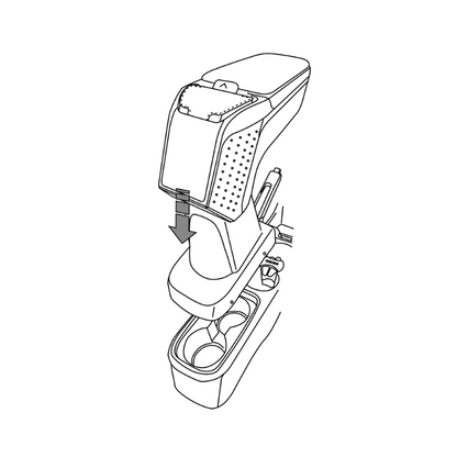 Ford Ka+ Armrest (2014 &gt;)