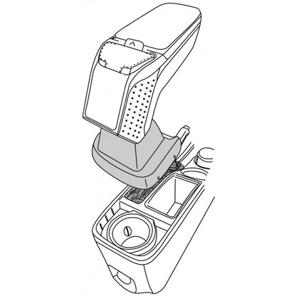 Armrest Opel Zafira B (2005 &gt; 2012) 