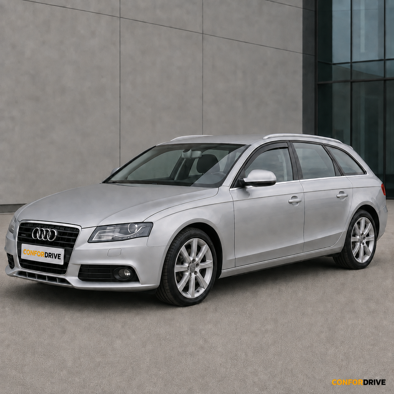 Audi A4 Avant B8 com chuventos nas portas dianteiras