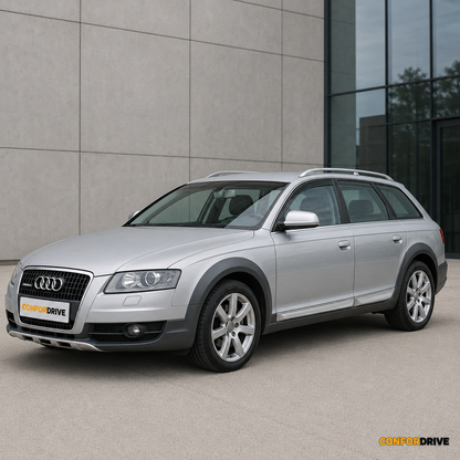Audi A6 Allroad C6 com chuventos nas portas dianteiras