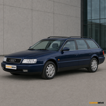 Audi A6 Avant C4 com chuventos nas portas dianteiras