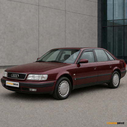Audi A6 Sedan C4 com chuventos nas portas dianteiras