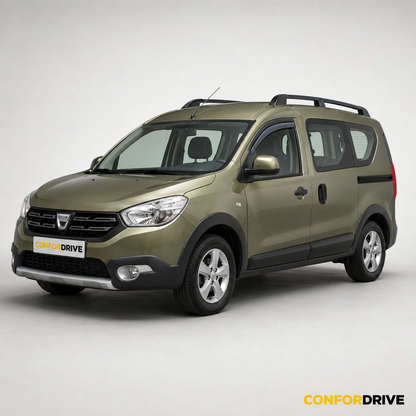 Dacia Dokker Stepway 2013-2021 com chuventos interiores nas portas da frente