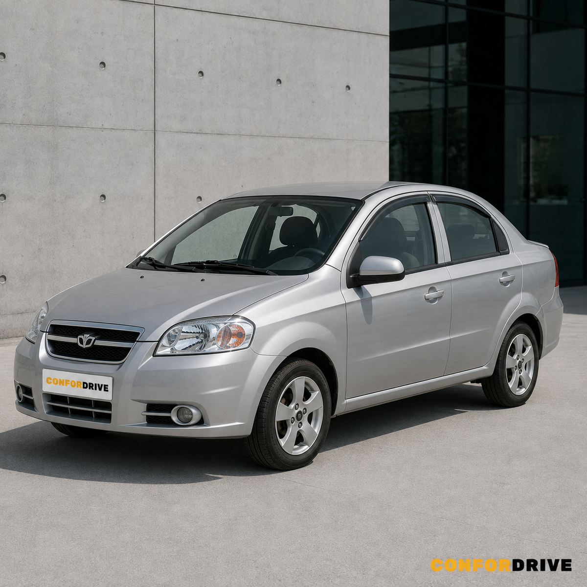 Daewoo Aveo Sedan 2006-2010 com chuventos CONFORDRIVE