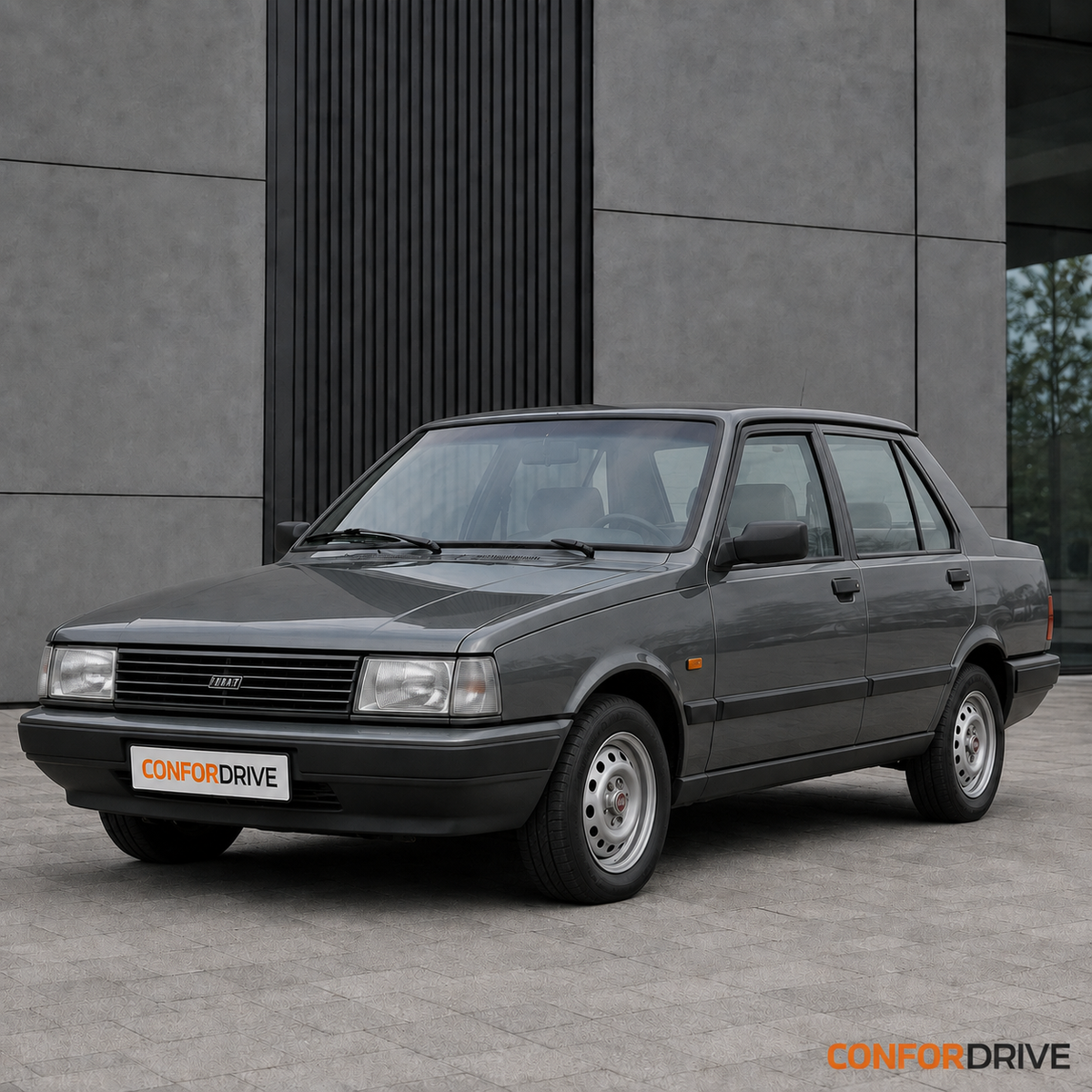 FIAT Prêmio 1983-1993 com chuventos dianteiros CONFORDRIVE