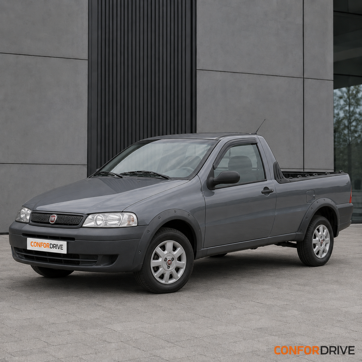 FIAT Strada II 1998-2020 com chuventos CONFORDRIVE