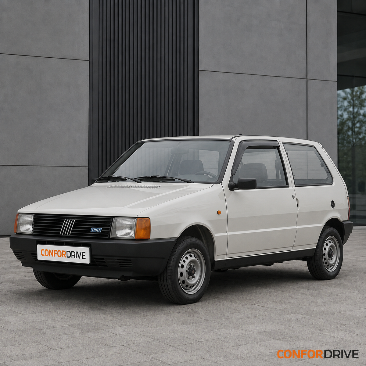 FIAT Uno 3 portas 1983-1993 com chuventos CONFORDRIVE