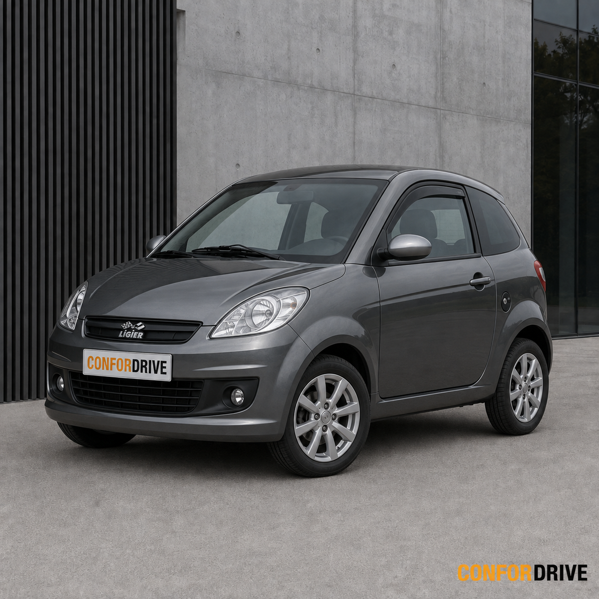 Ligier IXO desde 2010 com chuventos dianteiros CONFORDRIVE