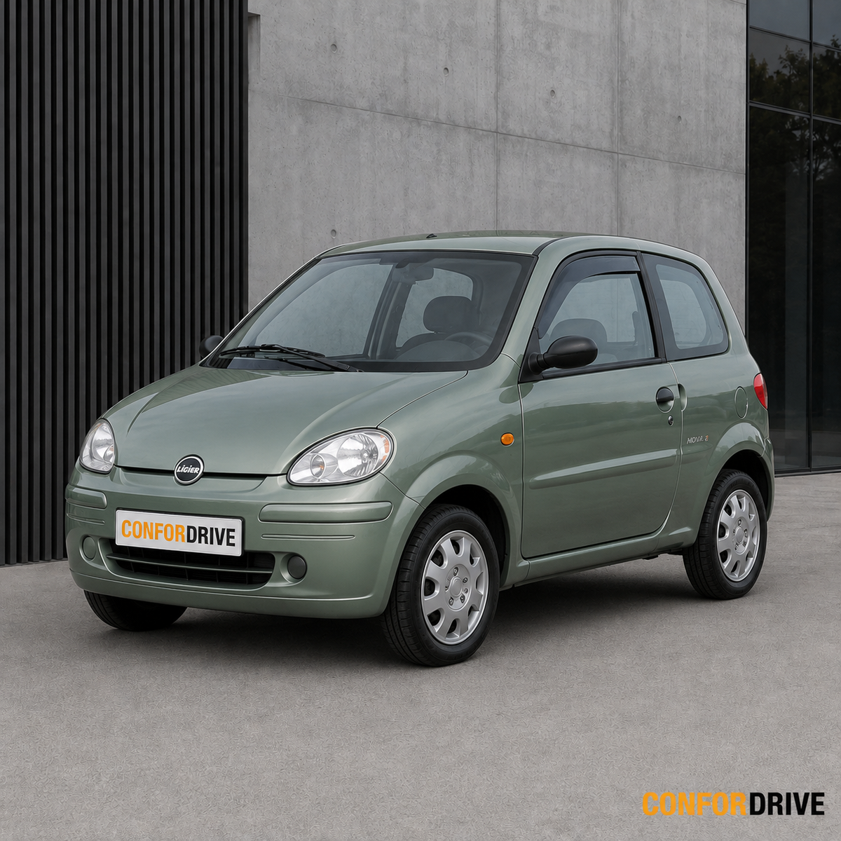 Ligier Nova desde 2002 com chuventos dianteiros CONFORDRIVE