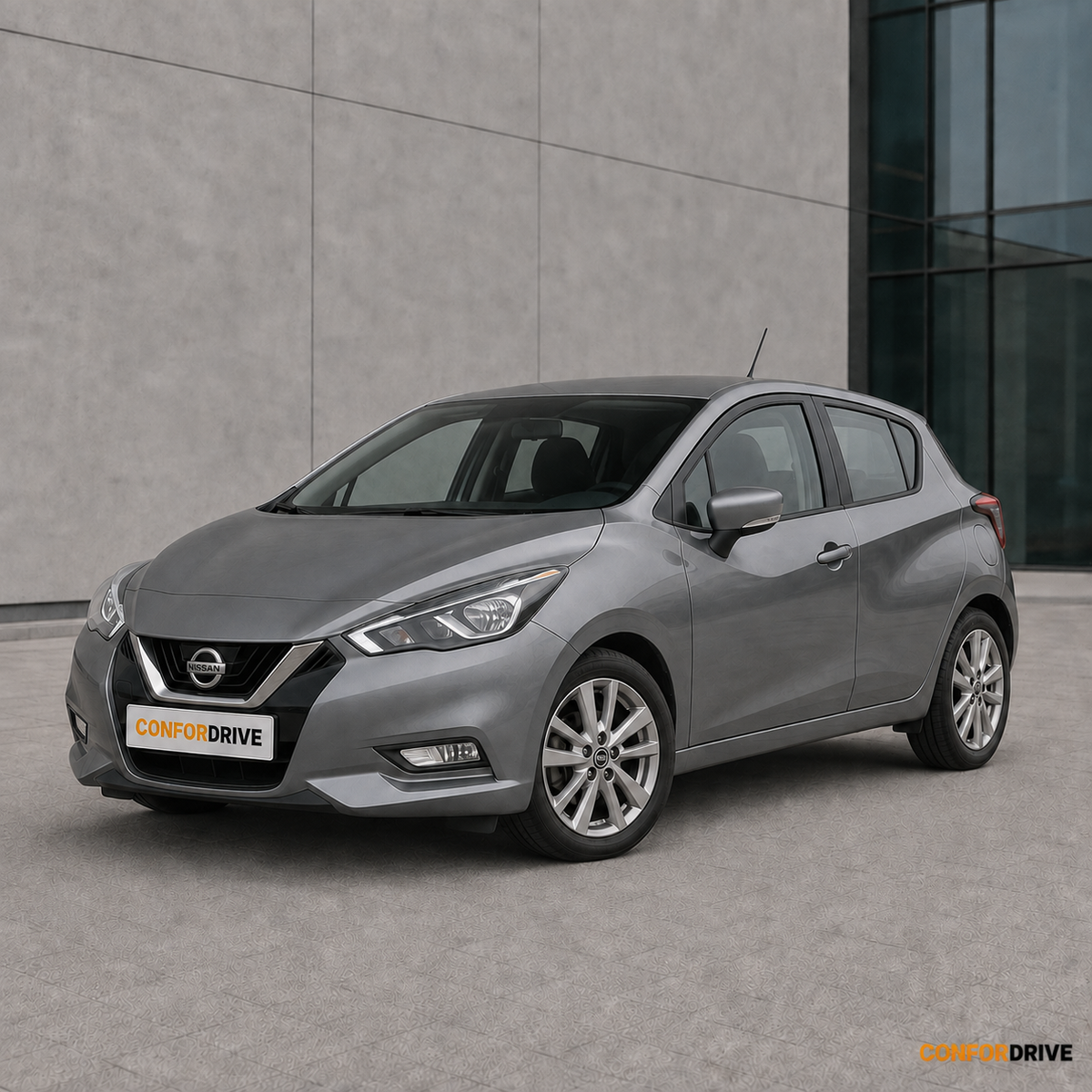 Nissan Micra desde 2017, 5 portas com chuventos dianteiros CONFORDRIVE