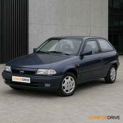OPEL ASTRA F (1991-1994) com chuventos CONFORDRIVE nas portas dianteiras