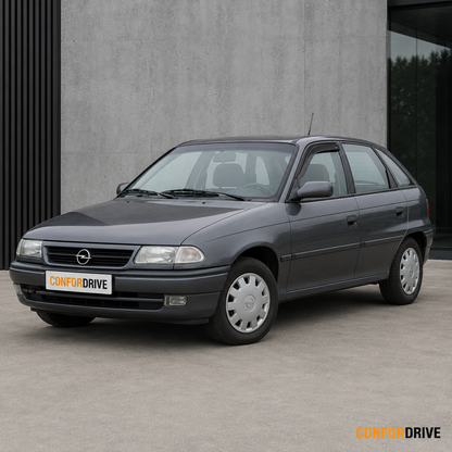 OPEL ASTRA F Hatch (1994-1998) com chuventos CONFORDRIVE nas portas dianteiras