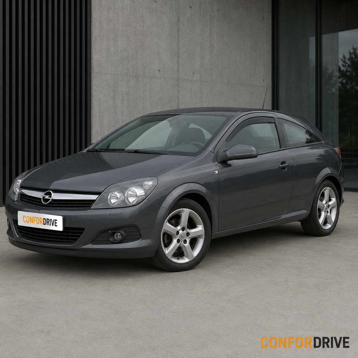 OPEL ASTRA H GTC (2005-2009) com chuventos CONFORDRIVE nas portas dianteiras