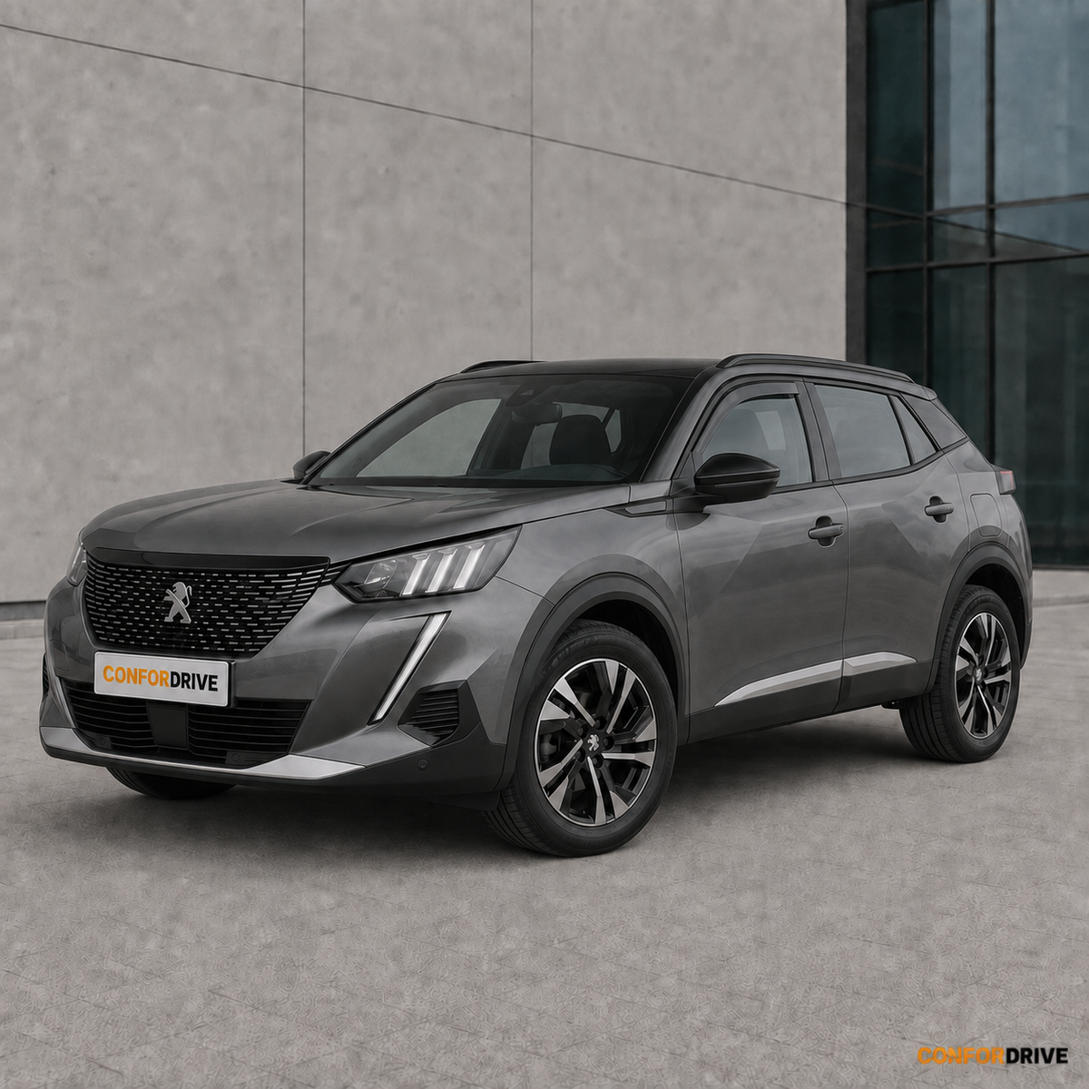 Peugeot 2008 II e e-2008 desde 2019, 5 portas com chuventos dianteiros CONFORDRIVE