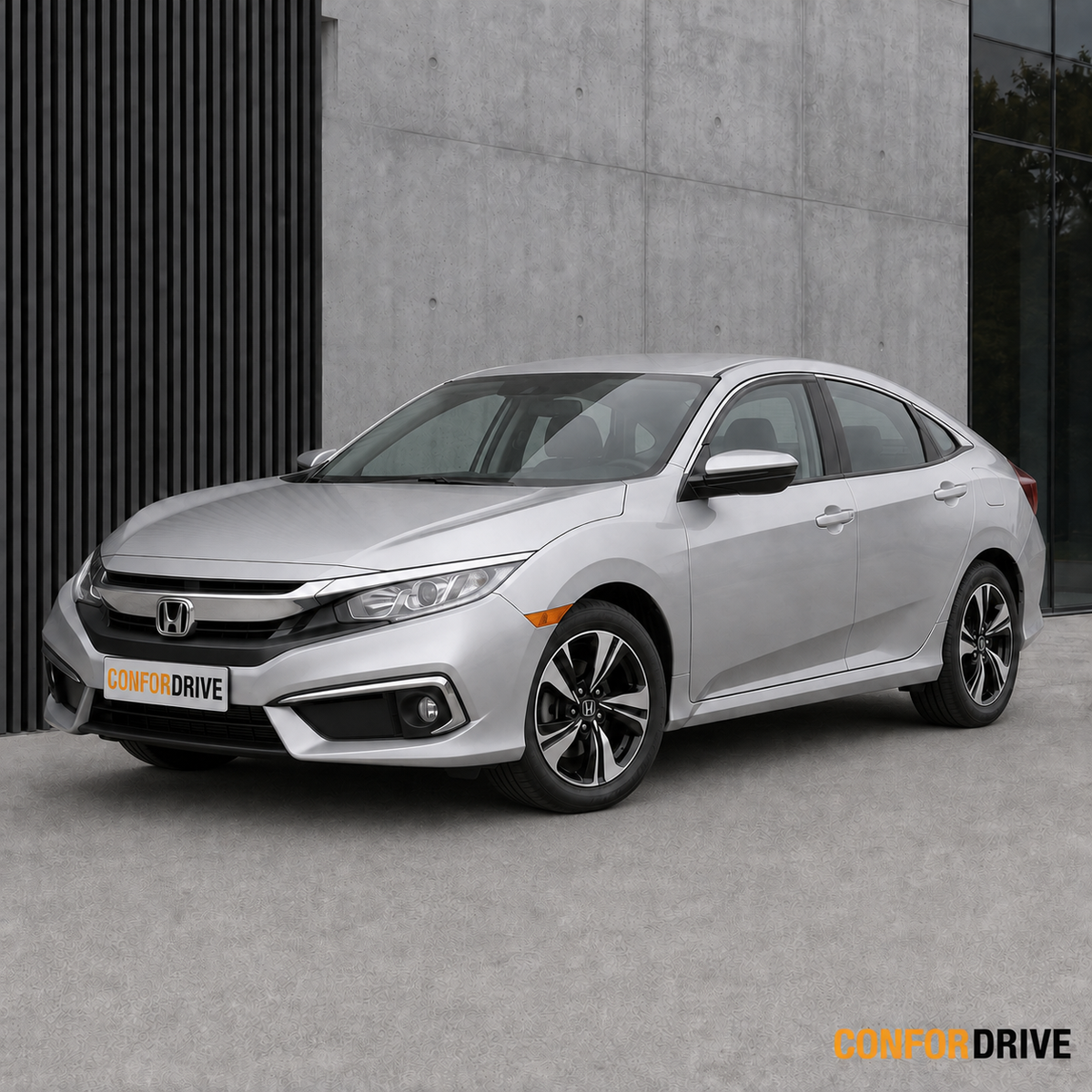 Honda Civic FC Sedan desde 2017 de 4 portas com chuventos dianteiros CONFORDRIVE