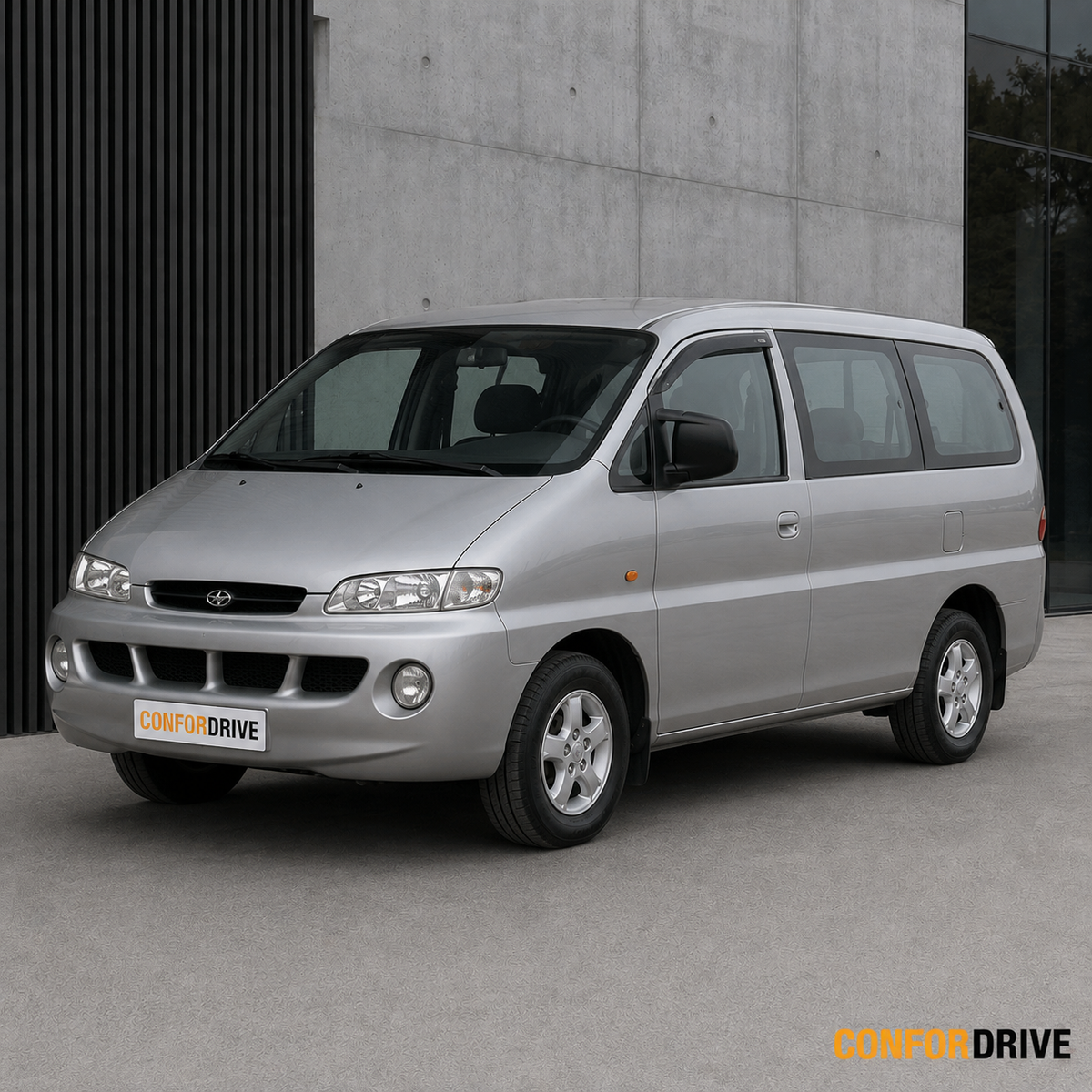 Hyundai Satellite 1997-2007 com chuventos dianteiros CONFORDRIVE
