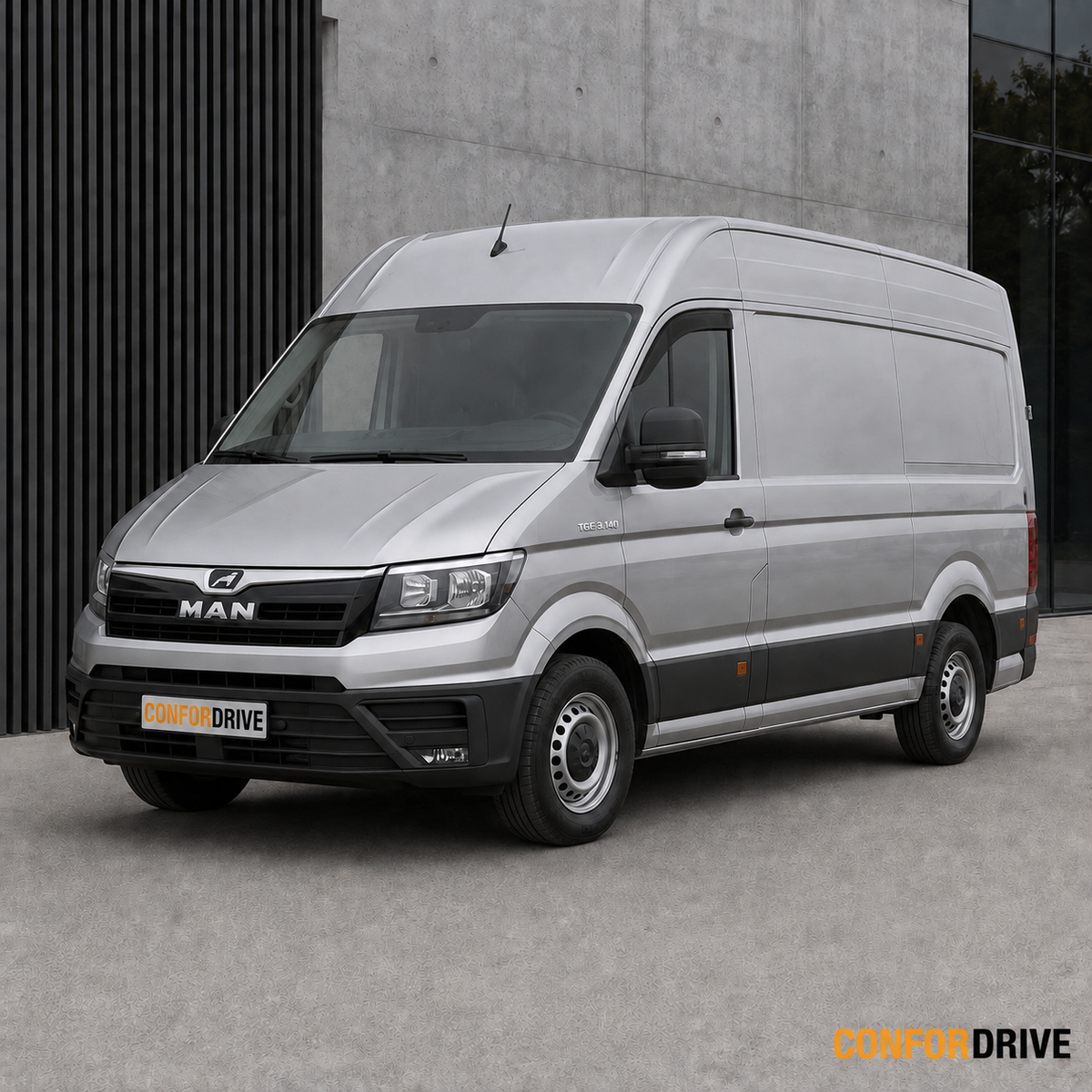 MAN TGE desde 2017 com chuventos dianteiros CONFORDRIVE