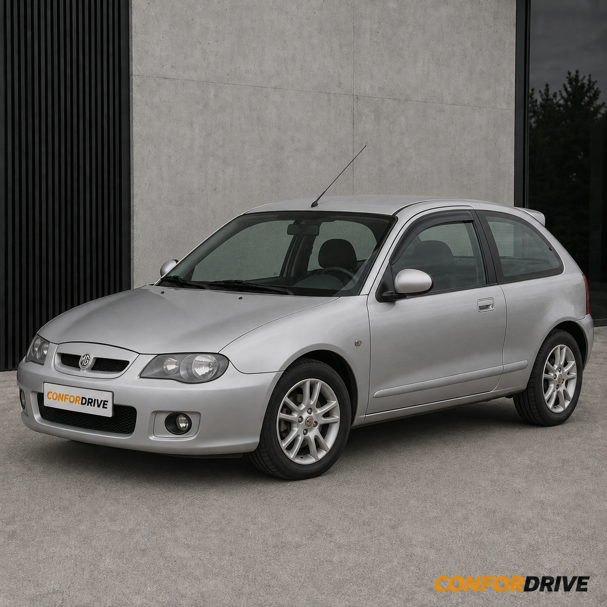 MG ZR Hatch (2001-2005) para versão de 3 portas com chuventos dianteiros CONFORDRIVE