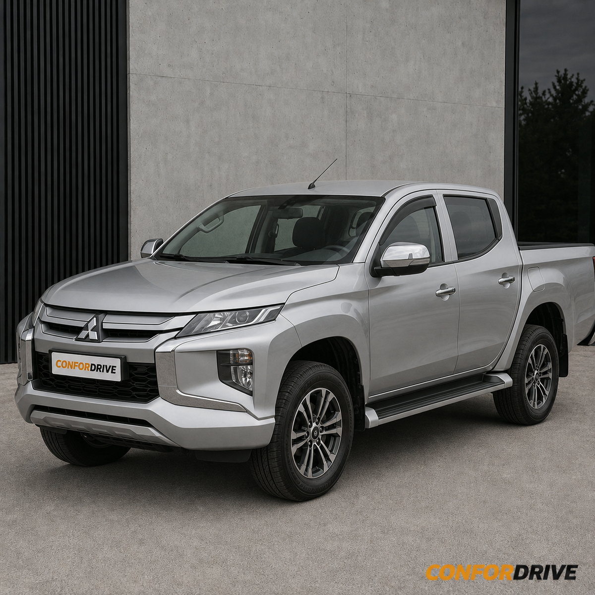 MITSUBISHI TRITON Double Cab (2015-2023) para versão de 4 portas com chuventos dianteiros CONFORDRIVE