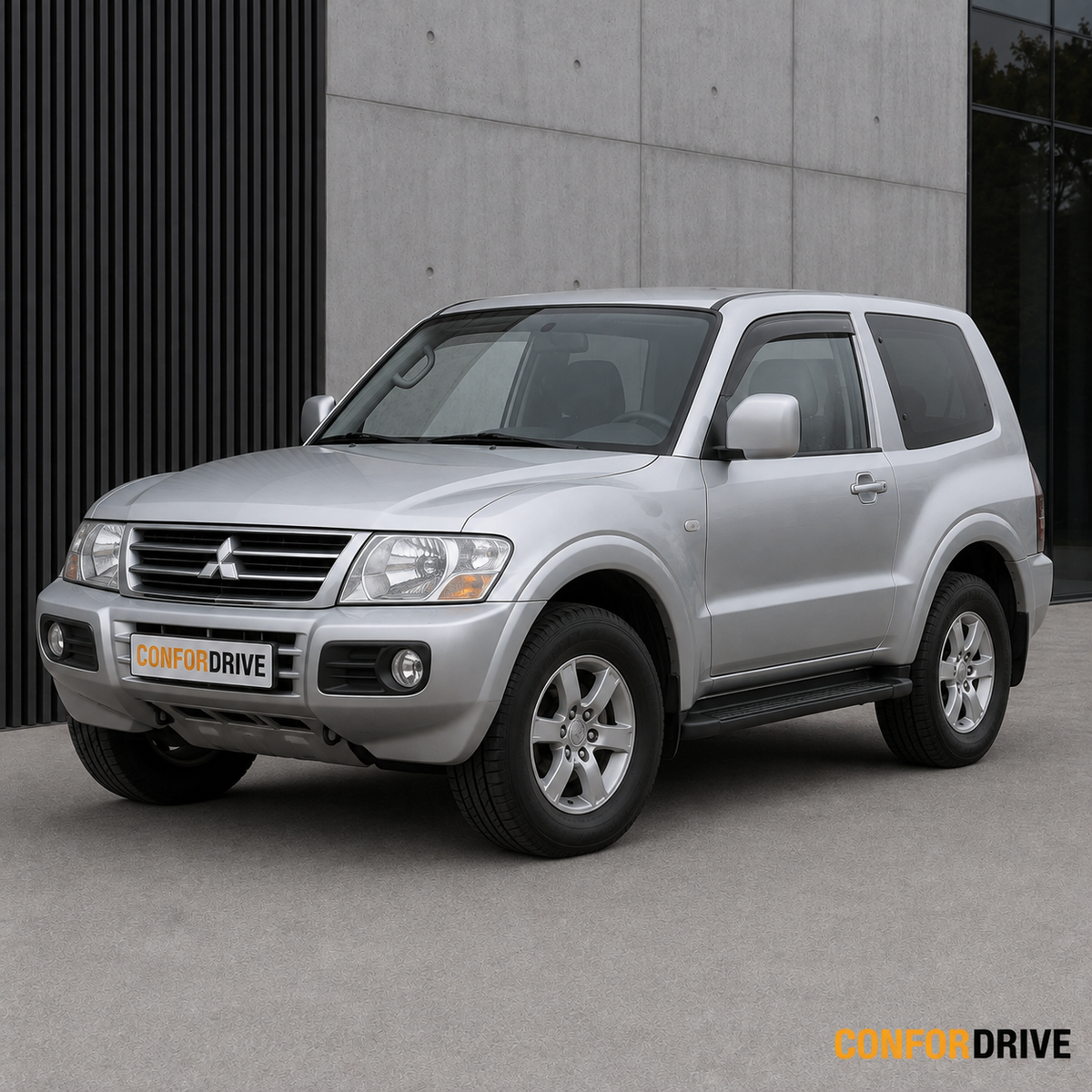 MITSUBISHI MONTERO (2000-2006) para versão de 3 portas com chuventos dianteiros CONFORDRIVE