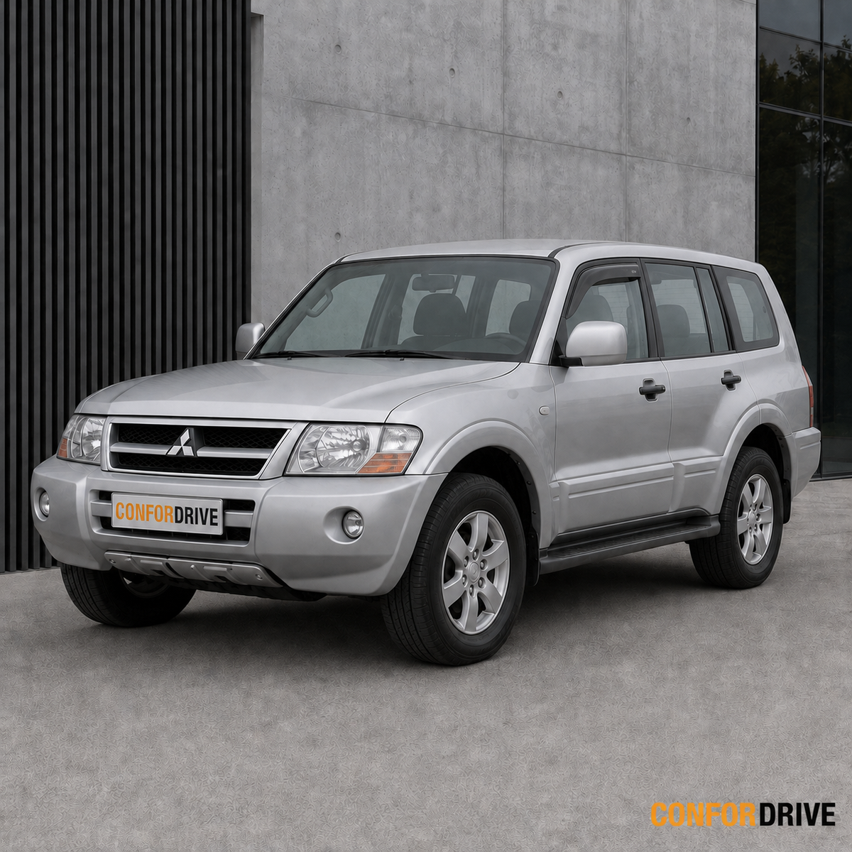 MITSUBISHI MONTERO (2000-2006) para versão de 5 portas com chuventos dianteiros CONFORDRIVE