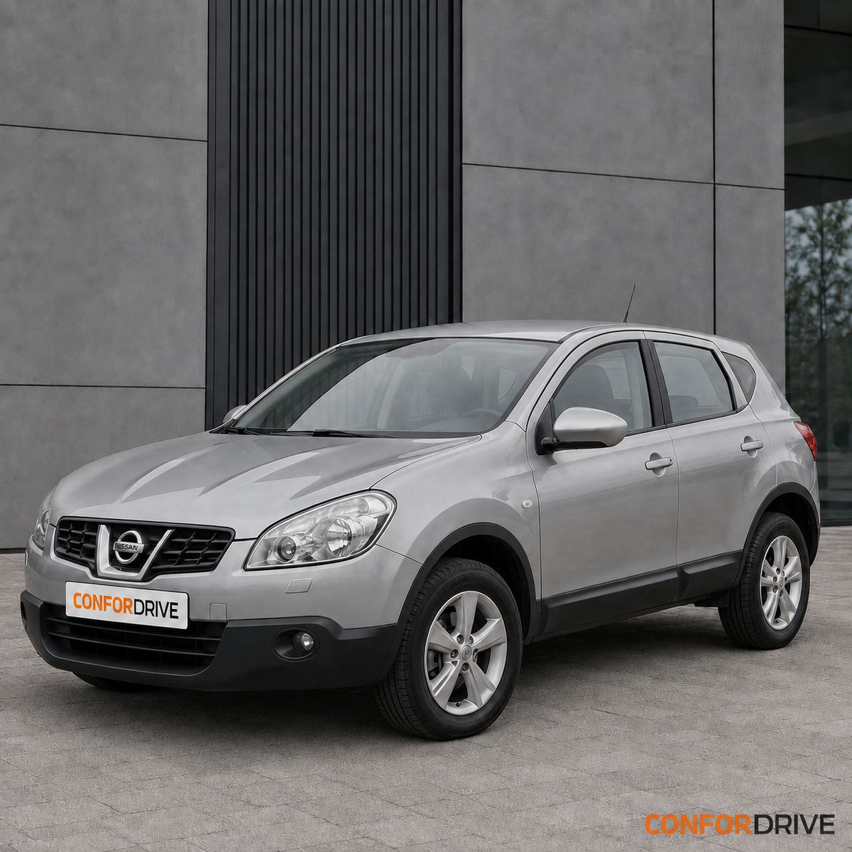 Nissan Qashqai J10 2007-2013 5 portas com chuventos CONFORDRIVE