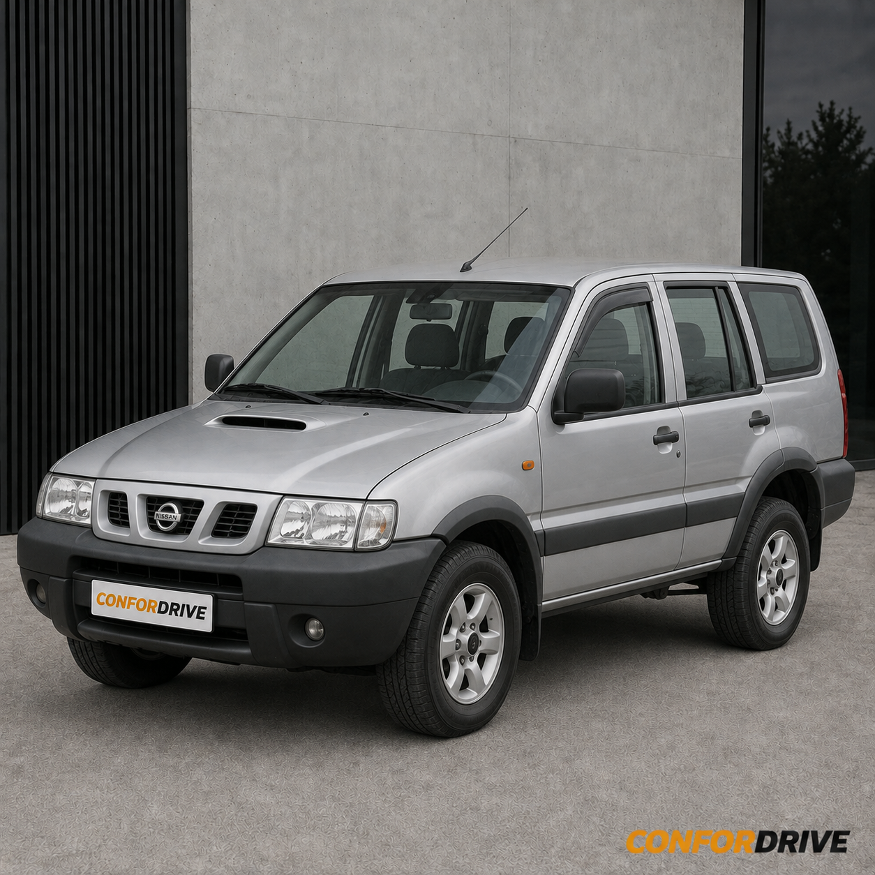 NISSAN TERRANO II (2000-2004) para versão de 4 portas com chuventos dianteiros CONFORDRIVE