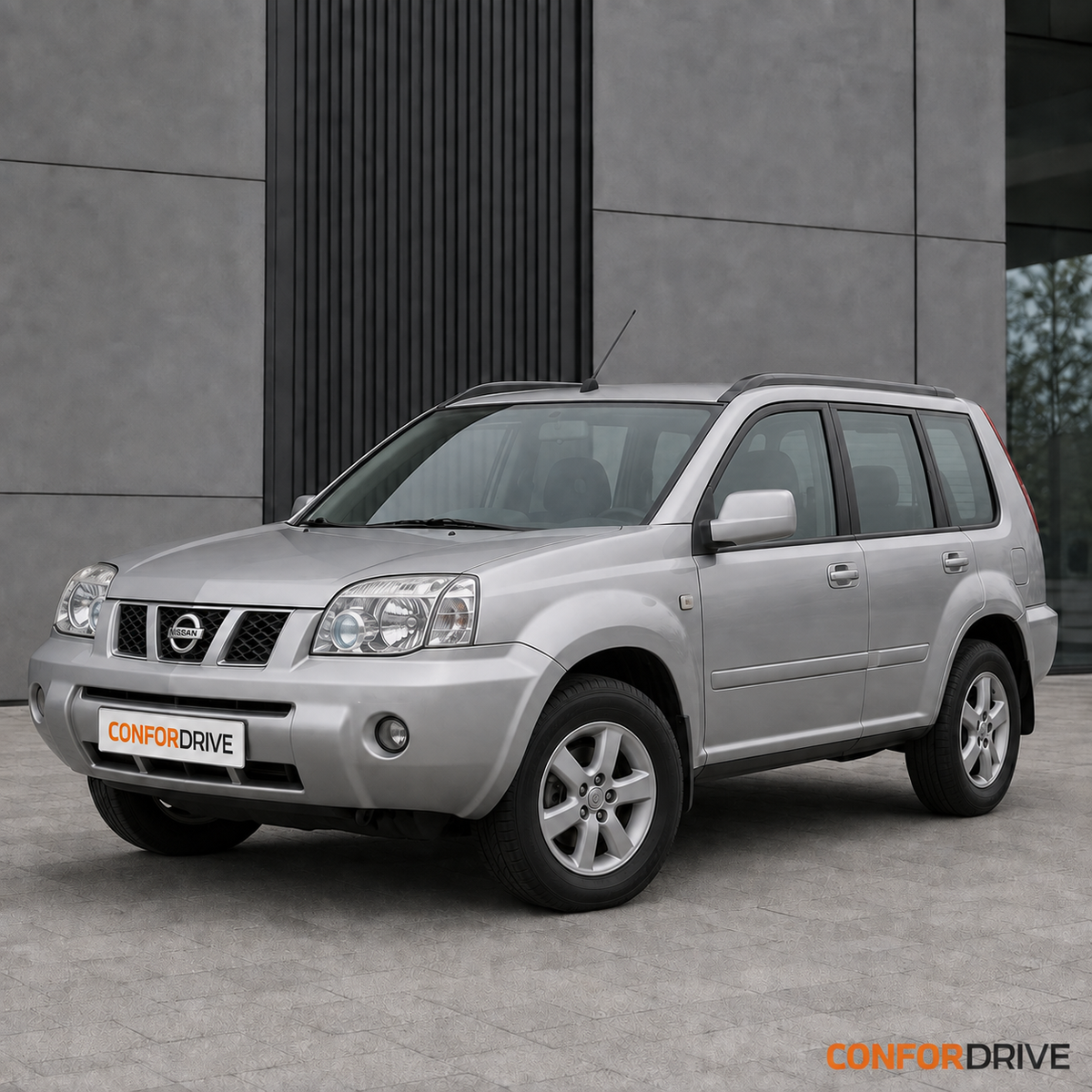 Nissan X-Trail T30 2001-2007 5 portas com chuventos CONFORDRIVE