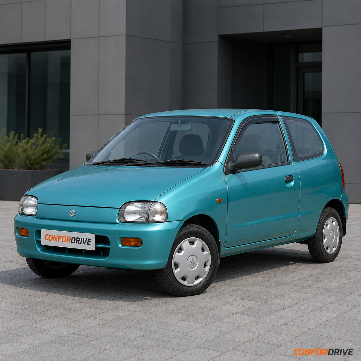 Chuventos CONFORDRIVE para SUZUKI Alto 1999-2002 3 portas, portas da frente