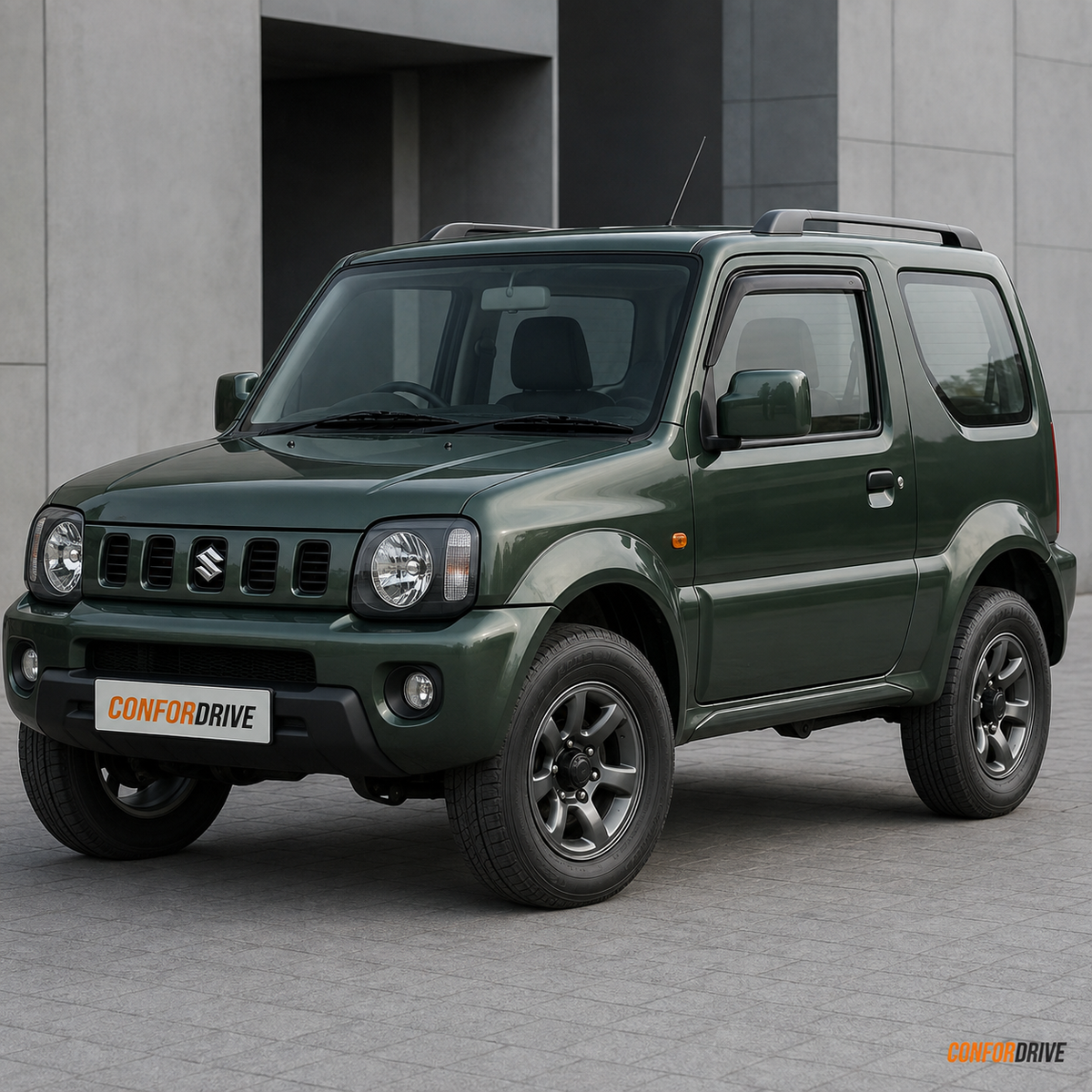 Chuventos CONFORDRIVE para SUZUKI Jimny/Jimny Cabrio 1998-2018 3 portas, portas da frente